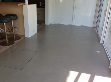 béton ciré gris clair sol Béton ciré sol