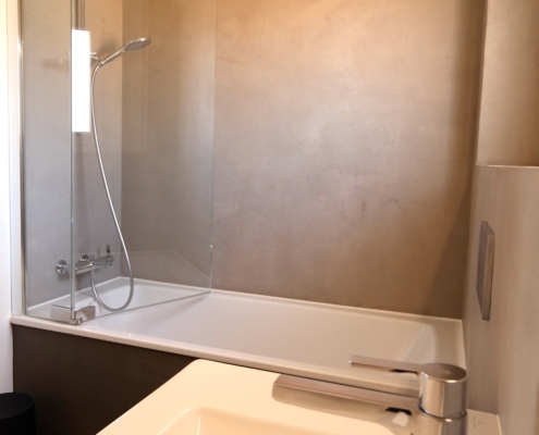 Béton ciré salle de bain