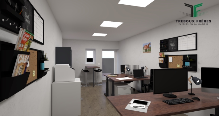Bureau_2 Dessin 3D