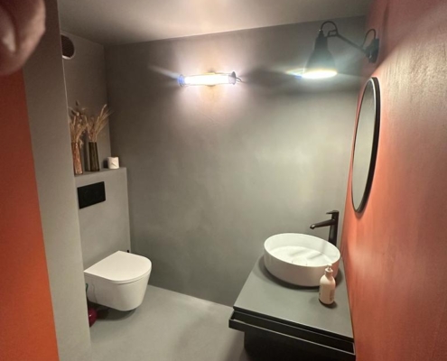 Béton ciré salle de bain Béton ciré salle de bain